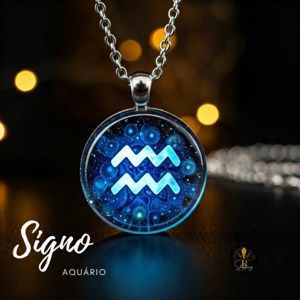 Pingente Signo –  Aquário