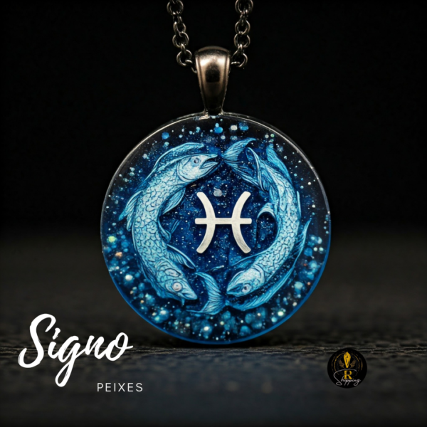 Pingente Signo –  Peixes